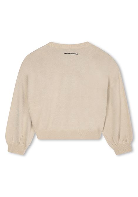 Felpa con logo KARL LAGERFELD KIDS | Z30937576